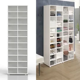 Vicco Paris 54 x 183 x 33 cm weiß / weiß