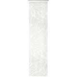 Neutex for you! Schiebegardine Florenz 6237776-70 wollweiß, Voile, transparent, 245x60cm