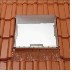 BRAAS Ausstiegsfenster Luminex anthrazit Universal-Lichtkuppel Fenster