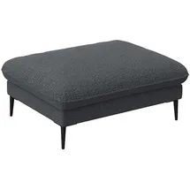 flexlux Pouf Salino 100% Polyester 97 x 43 x 76 cm Grau/Schwarz