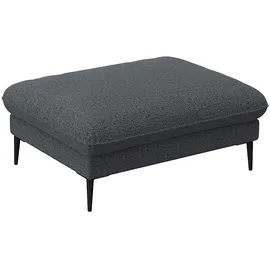 flexlux Pouf Salino 100% Polyester 97 x 43 x 76 cm Grau/Schwarz