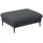 flexlux Pouf Salino 100% Polyester 97 x 43 x 76 cm Grau/Schwarz