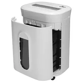 LMG AS1060MQ Aktenvernichter mit Partikelschnitt bis 10 Blatt weiß