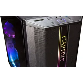 Captiva Advanced Gaming I75-367 Core i5 RTX 4060 (Intel Core i5-13400F, 16 GB, 500 GB, SSD NVIDIA GeForce RTX 4060 Ti), PC Schwarz