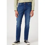 WRANGLER Gerade Jeans »Larston«, blau