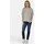 salzhaut Shirt LEEV-AHOI in Grey Melange | Gr.: L