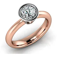 Verlobungsring VR02 333er Rot-/Weiflgold - 3464