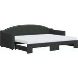 vidaXL Tagesbett 80 x 200 cm Schwarz