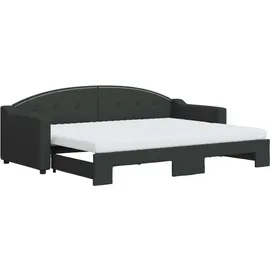 vidaXL Tagesbett 80 x 200 cm Schwarz