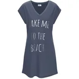 Beachtime Longshirt Rauchblau 32/34
