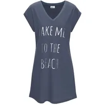 Beachtime Longshirt Rauchblau 32/34
