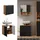 Vicco Waschbeckenunterschrank 60 x 59 cm Anthrazit
