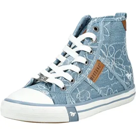 Mustang Shoes Damen High Sneaker Blau 38