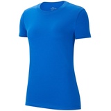 Nike Nike, Park20, T-Shirt, Königliches Blau/Weiß, S, Frau