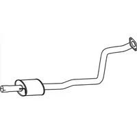 VEGAZ Vorschalldämpfer für KIA RIO III
