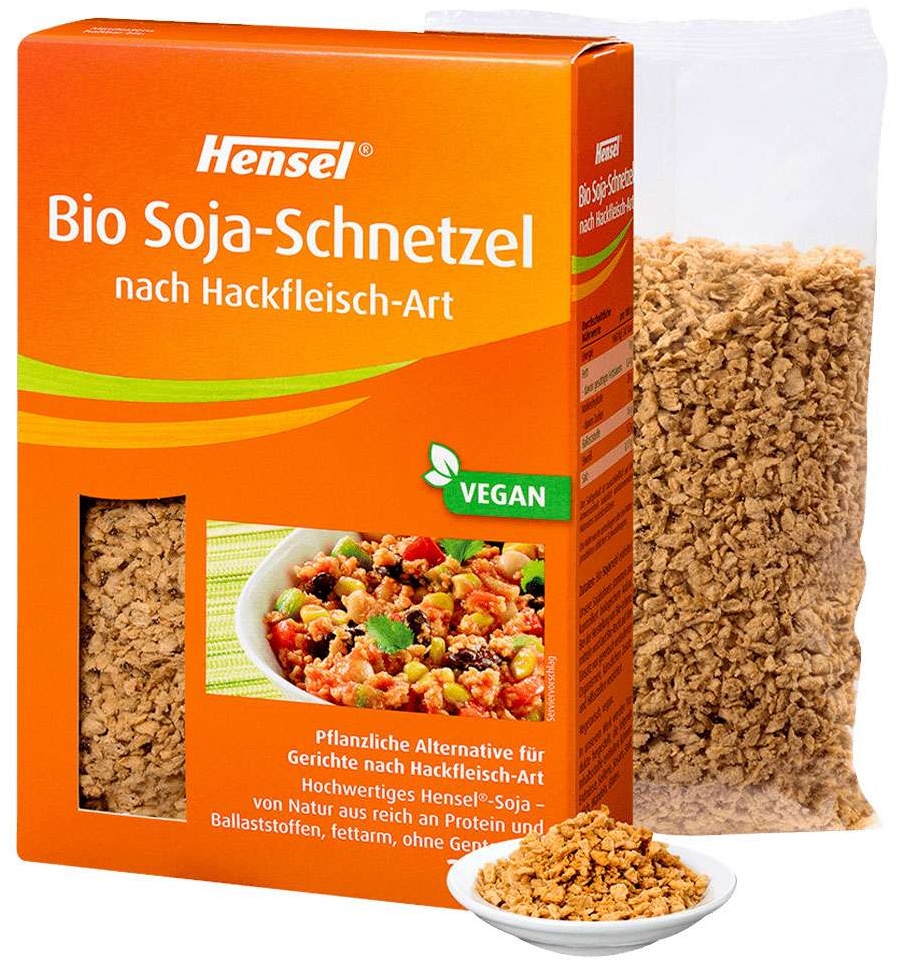 Hensel Bio Soja-Schnetzel Hackfleisch-Art 200g