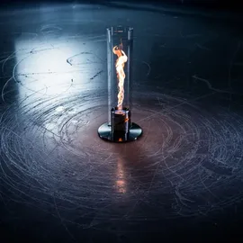 höfats SPIN 1500 Tischfeuer silber
