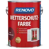 RENOVO Wetterschutzfarbe seidenglänzend, schwedenrot