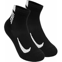 Nike Multiplier Running Knöchelsocken Black/White 42-46