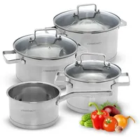 classbach Topf-Set 7-tlg. Kochtopf + Kochtopf + Kochtopf + Kochtopf + Kochtopf + Kochtopf + Kochtopf