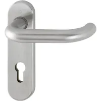HOPPE Kurzschildgarnitur Edelstahl F69 E138Z/353K