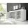Home Affaire Basic 160 x 86 x 43 cm Weiß hochglanz