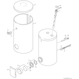 Bosch Wärmepumpenspeicher WH370LP1B
