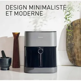 Panasonic NF-CC500SXE Heißluft-Fritteuse 5 l, 1450 W Grau