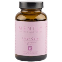 Mently Liver Care mit Mariendistel & Cholin 60 St Kapseln