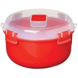 Sistema Mikrowellendose rund rot 0,915 l