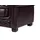 vente-unique Chesterfield Ledersofa 4-Sitzer - Büffelleder - Braun - BRENTON