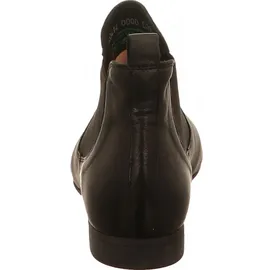 THINK! Damen Guad_3-000414 nachhaltige, Leder gefütterte Chelsea-Boots, 0000 Schwarz 39,5