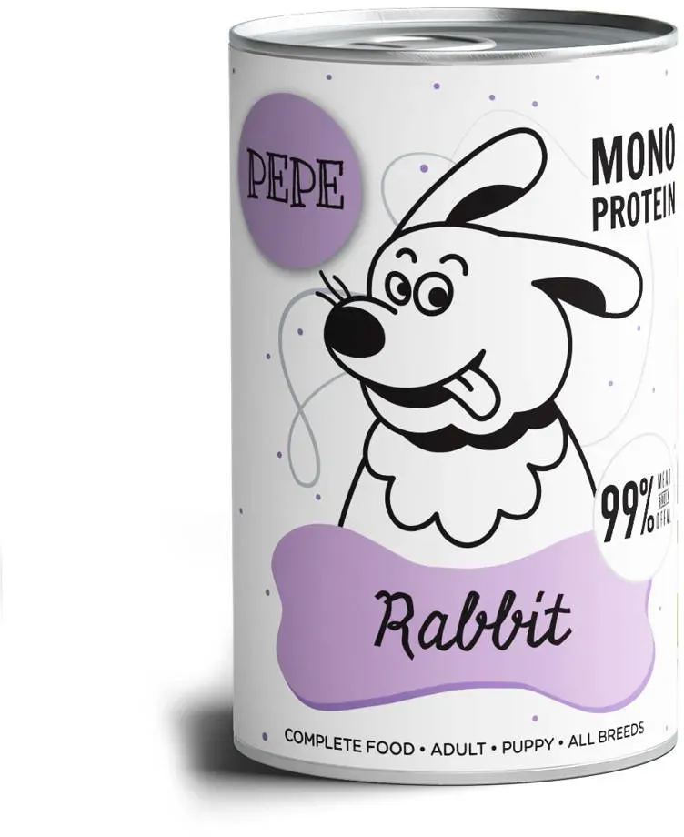 PEPE MONO PROTEIN Kaninchen 400g (Rabatt für Stammkunden 3%)