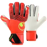 Uhlsport Torwarthandschuhe Fluo Rot/Weiß 5,5