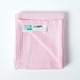 Homescapes Babydecke Waffelpiqué 125/150 cm,