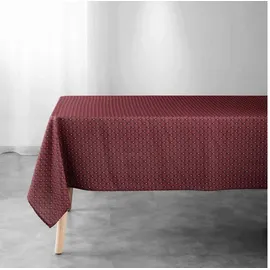 Douceur d'intérieur Douceur d'Intérieur, Tischdecke, rechteckig, 145 x 240 cm, Terracotta, Polyester, Bedruckt
