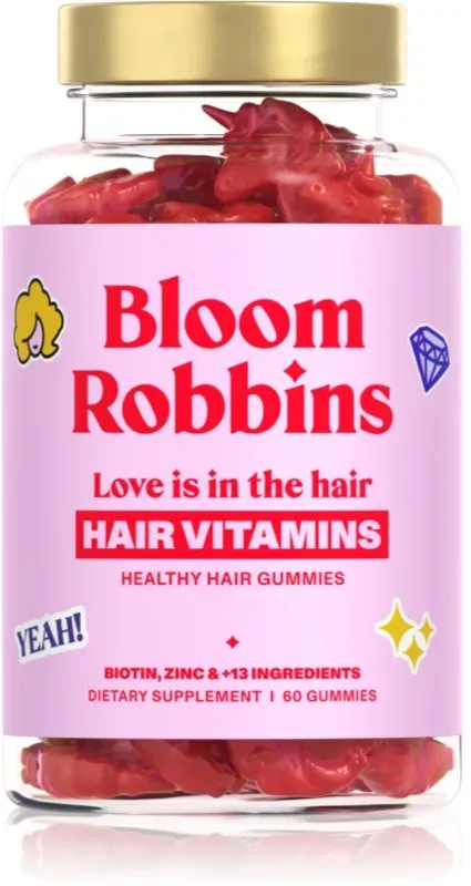 Bloom Robbins LOVE is in the HAIR Healthy hair gummies Weichkapseln zum Kauen für das Haar 60 St.