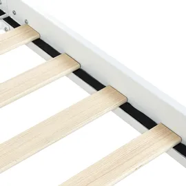 Beliani Mauressac 140 x 200 cm Weiß