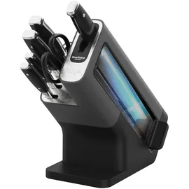 Ninja StaySharp Messerblock mit Schleifer Silber/Schwarz