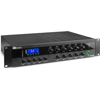 Power Dynamics PDW500MP3 (Röhren-Verstärker), Stereoverstärker, Schwarz