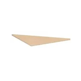 Geramöbel Verbindungsplatte Flex buche, dreieckig 80,0 x 80,0 x 2,5 cm