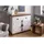 MASSIVMOEBEL24.DE Sideboard 107 x 90 x 45 cm Weiß