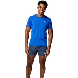 Brooks Herren Atmosphere Short Sleeve 3.0 blau