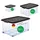 Novatool Aufbewahrungsbox 55 L 3-tlg. anthrazit