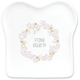 Grafik  Werkstatt Grafik-Werkstatt | Toast-Teller | Frohe Ostern, 14,5 x 15,5 cm