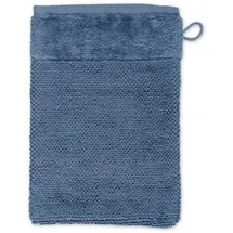 Möve Bamboo Luxe Waschhandschuh 15 x 20 cm steel blue