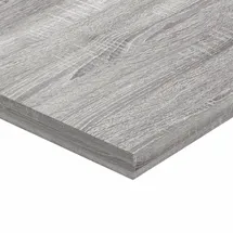 vidaXL Wandregale 4 Stk. Grau Sonoma 40x20x1,5 cm Holzwerkstoff