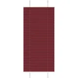 vidaXL Plissee Bordeauxrot 60x100 cm Stoffbreite 59,4 cm Polyester