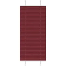 vidaXL Plissee Bordeauxrot 60x100 cm Stoffbreite 59,4 cm Polyester