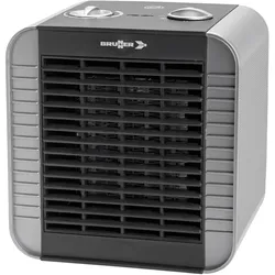 BRUNNER Heizlüfter Keramik Calensa Thermostat Camping Energiesparend Leise 1500W